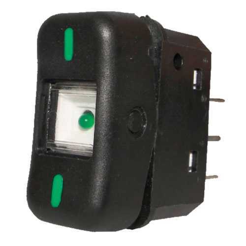 Interruptor Luz Tecla MBB 88/94 Preto 24V 3845457114