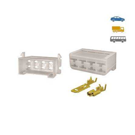 Kit Conector 8 Vias