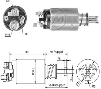 AUTOMATICO P/ Ford F150/F250/F4000 Prestolite 35640640