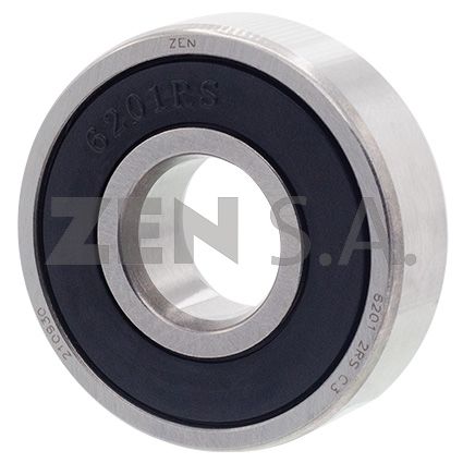 ROLAMENTO 6201-2RS 32X12X10
