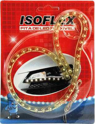 Fita LED 12V Vermelho Smd Rl 5 MTs