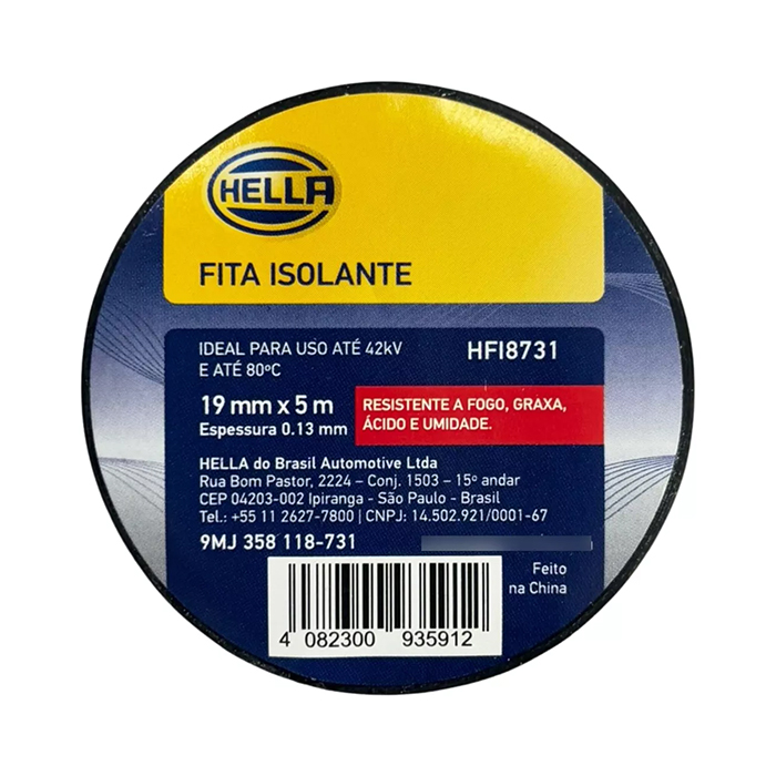 FITA ISOLANTE 5MT HELLA HFI8731