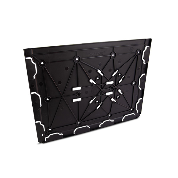 SUPORTE DE PLACA DE SEGURANCA VEICULAR 300X400MM