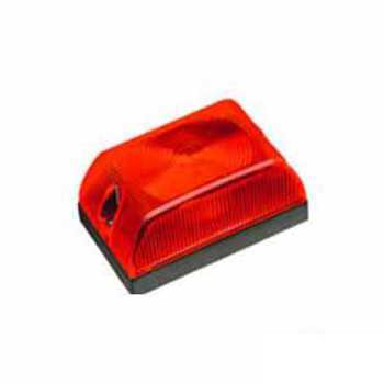 Lanterna Adapt. Retangular Canto Vermelha SS1118RVM