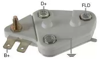 REGULADOR VOLTAGEM ALT. GM 1 TERM