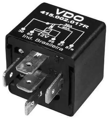 RELE AUXILIAR 12V 4 TERM. 50A