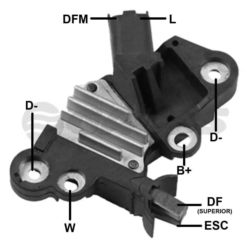 REGULADOR VOLTAGEM P/ PEUGEOT C6 407 607 A2 12V F00M346011
