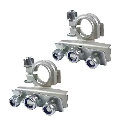 TERMINAL BATERIA DOUBLE RING 3 VIAS PARAFUSO M6/M8/M6