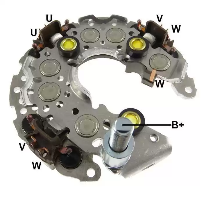 PLACA DIODO ALTERNADOR P/ DODGE JOURNEY S10 12V 160A 1359281
