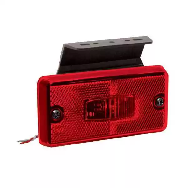 LANTERNA LATERAL P/ CARRETA LED C/SUPORTE VM
