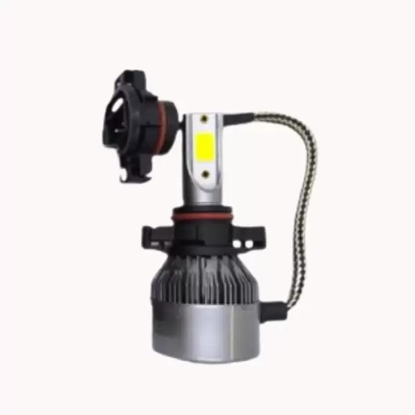 Lampada H16 LED 12V 6000K 2D 3000 Lumens C/Reator Interno