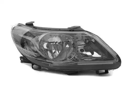 FAROL GOL G5 H7/H1 MOLDURA CROMO-ONIX FUME LD