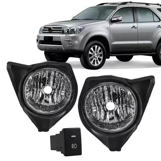 Kit Farol Aux. Hilux Sw4 06/11 C/Interruptor Original