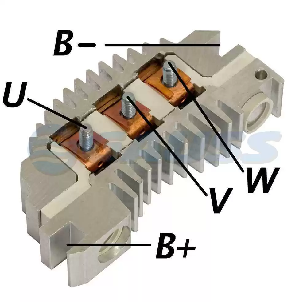 PLACA DIODO ALTERNADOR P/ Monza Kadett Delco 65A 3472311