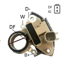 REGULADOR VOLTAGEM P/ MITSUBISHI CHRYSLER FREEM 04801490AA