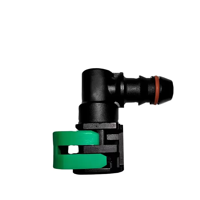 CONECTOR 5/16″ X 3/8″ 90° ENGATE RAPIDO C/ ANEL