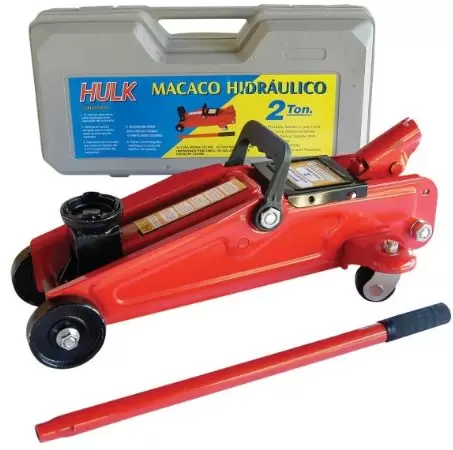 MACACO HIDRAULICO JACARE 2 TONELADAS C/MALETA