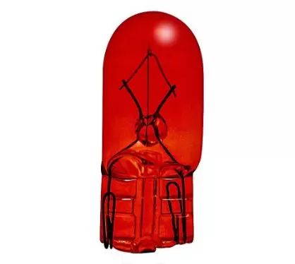 Lampada 194 12V Vermelha